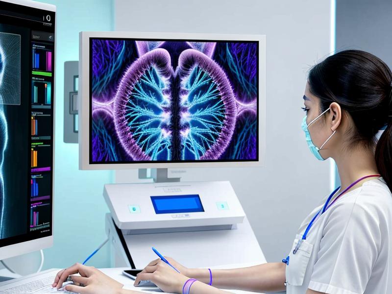 医療現場での特化型AI活用の様子