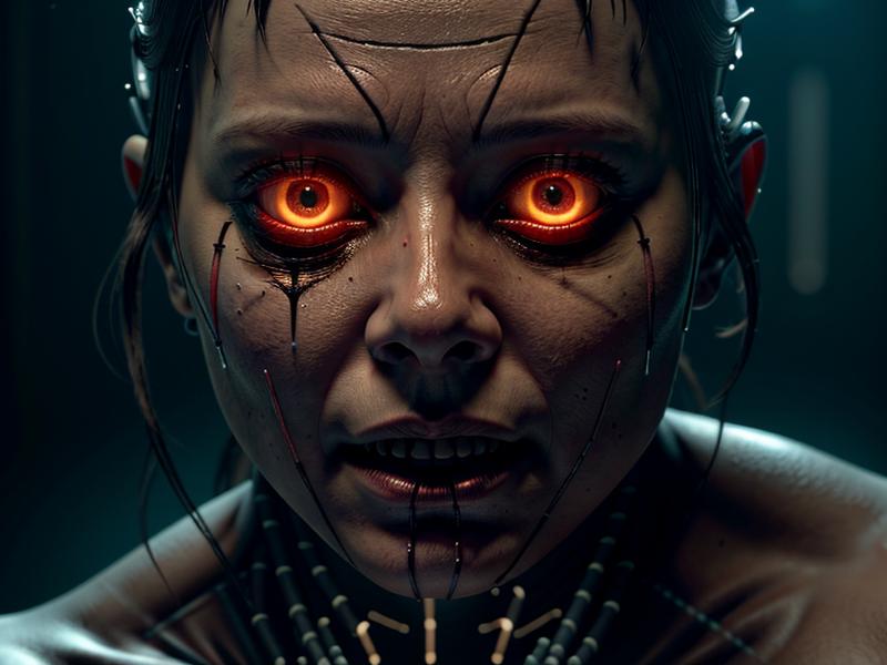 AIホラー画像制作の技法とサンプル