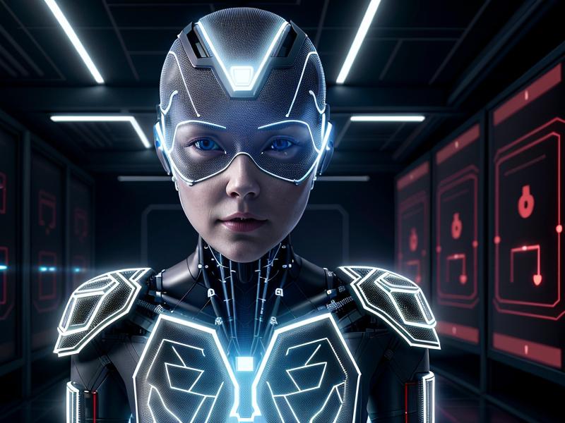 AIを活用したサイバーセキュリティのイメージ