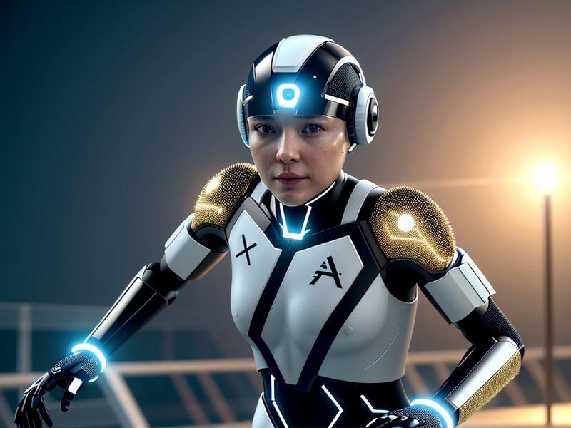 新年の目標達成とAI活用を象徴する画像