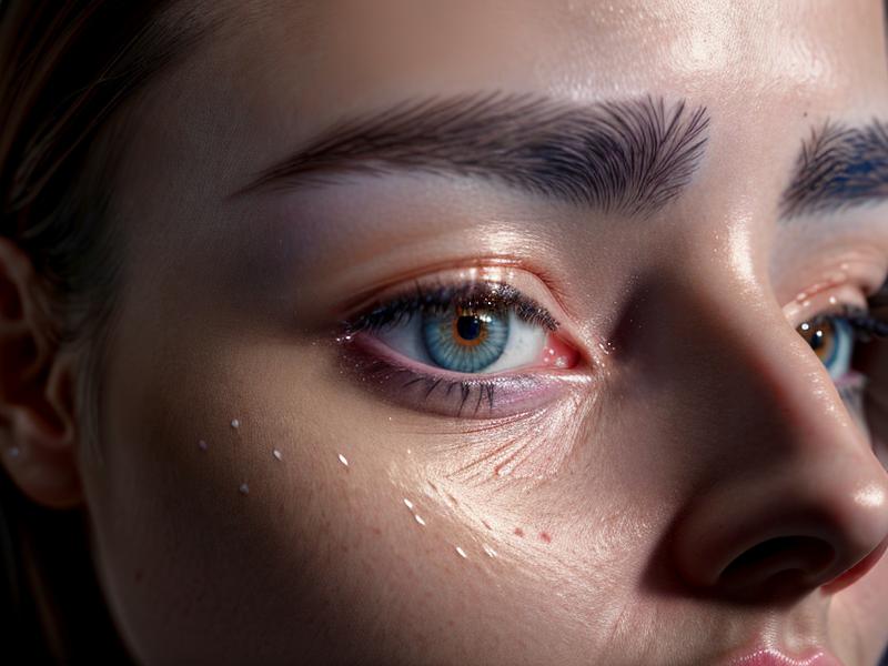 AI肌診断の仕組みを示すイメージ