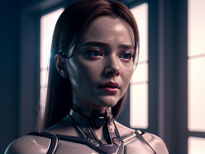 2025年のAIトレンドを象徴する未来的なビジュアル