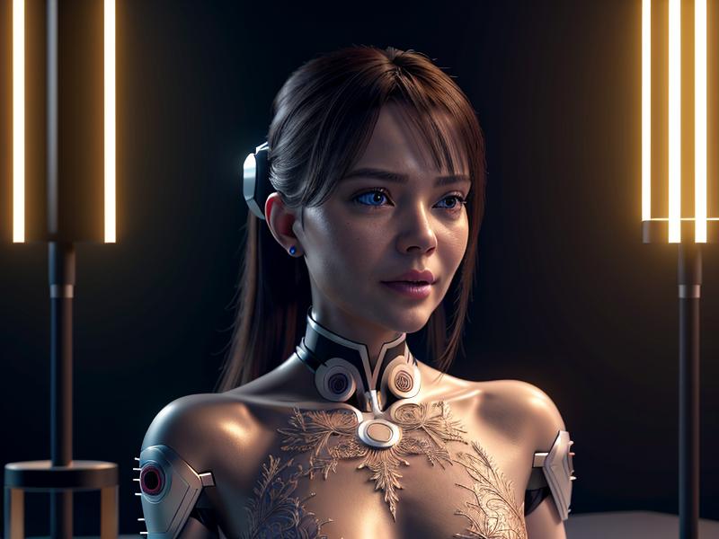 2024年秋のAIトレンドを象徴する未来的なビジュアル