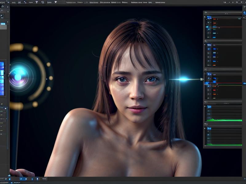 AI動画編集ツールを使用するクリエイターのワークスペース