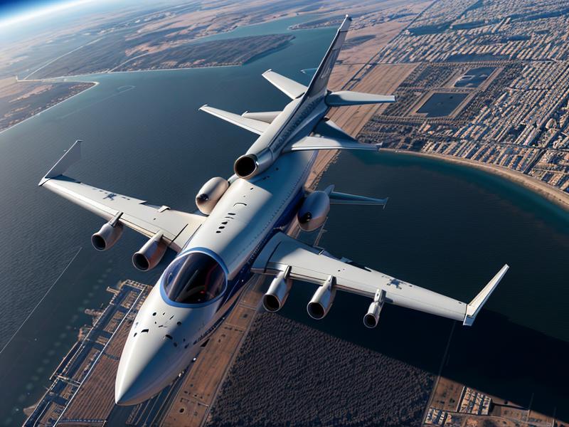 宇宙探査とAI技術の融合を表す未来的なイメージ