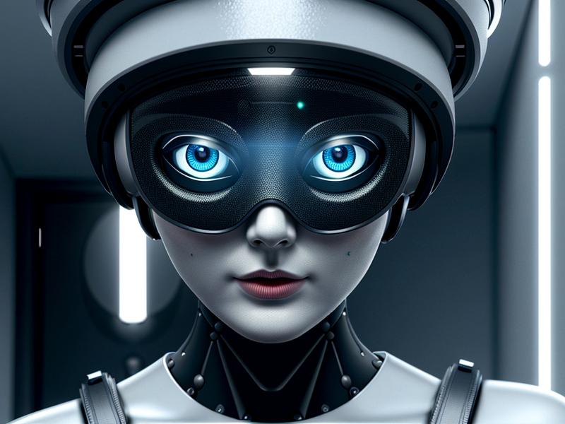 AIを活用した次世代警備システムのビジュアル