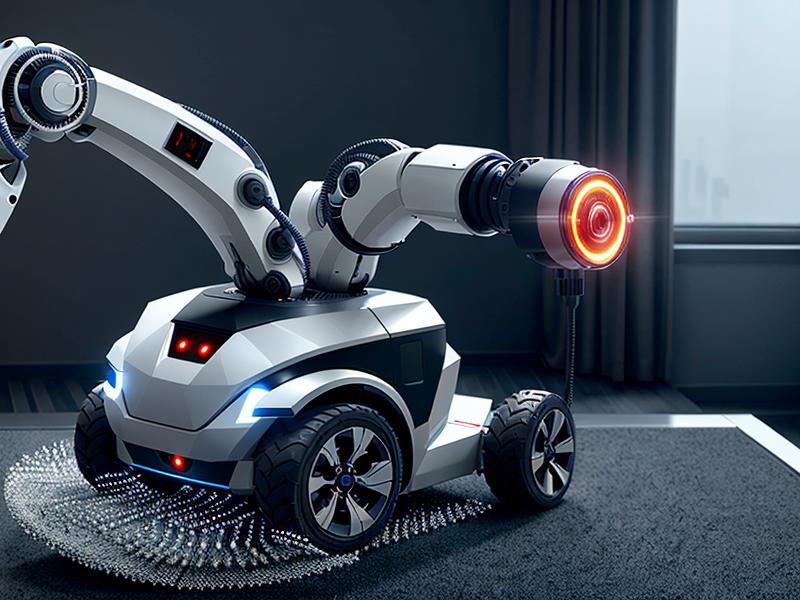 清掃ロボットとAI技術の活用イメージ