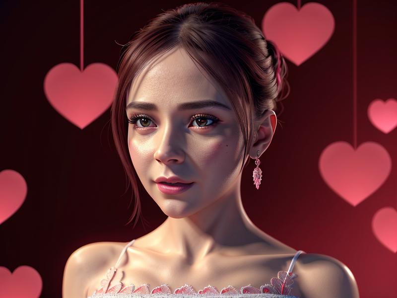 AIで作るバレンタインギフトのイメージ