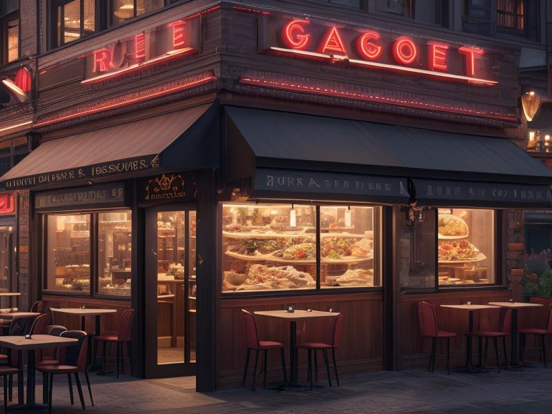 AIを活用した顧客パーソナライズと飲食店マーケティングのイメージ