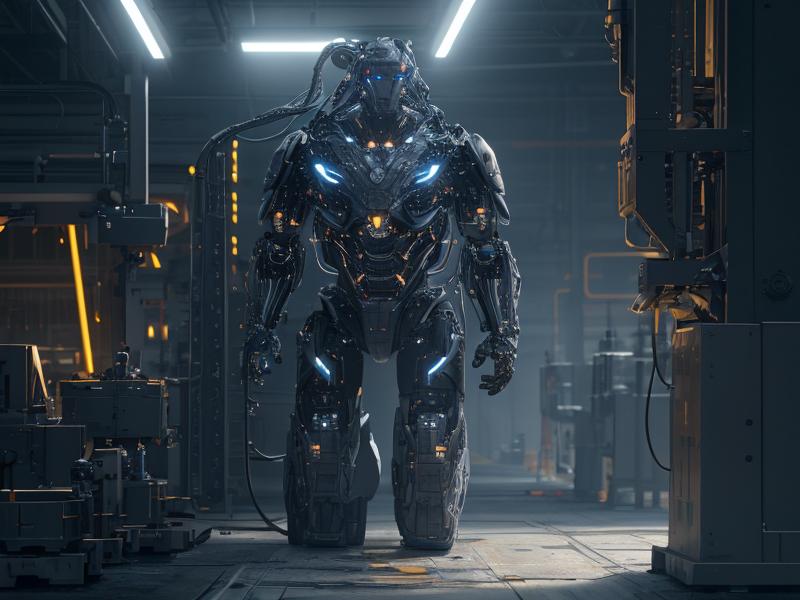 AIが見積もり業務を支援する製造業のオフィスイメージ