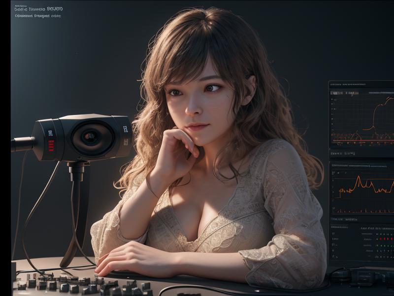 Stable Audioの音楽生成インターフェースと波形表示