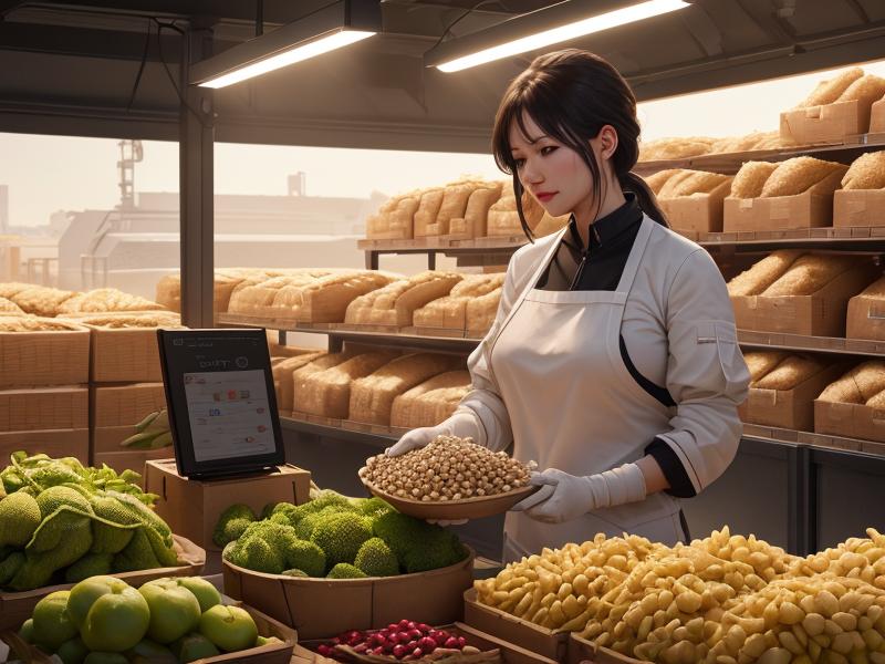 食品サプライチェーン最適化のイメージ